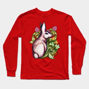 Lucky Rabbit Easter Bunny Long Sleeve T-Shirt